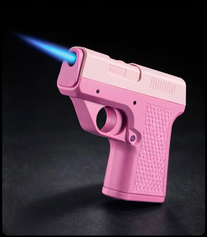 CIGAGUN - Encendedor de pistola a prueba de viento con 3 cargadores